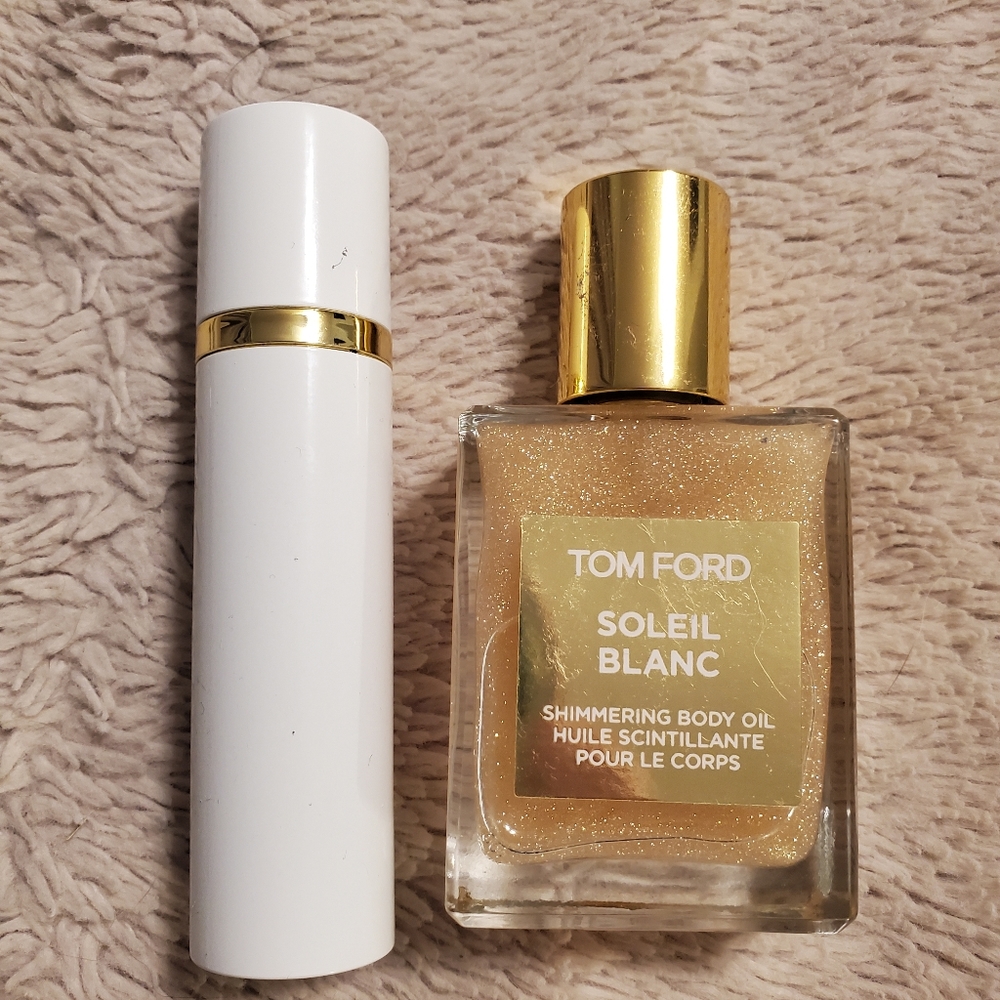 Tom Ford Soleil blanc cologne and shimmering oil NEW